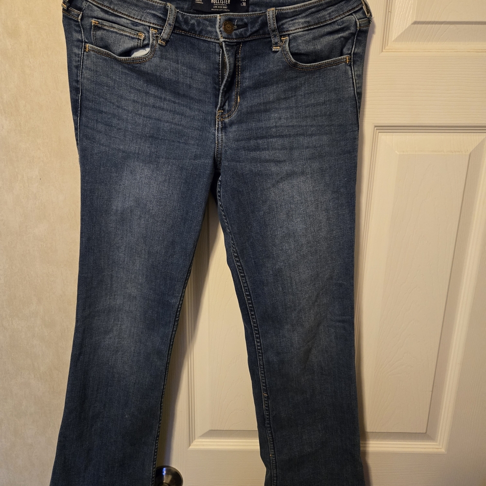 Hollister Blue Boot Cut Jeans